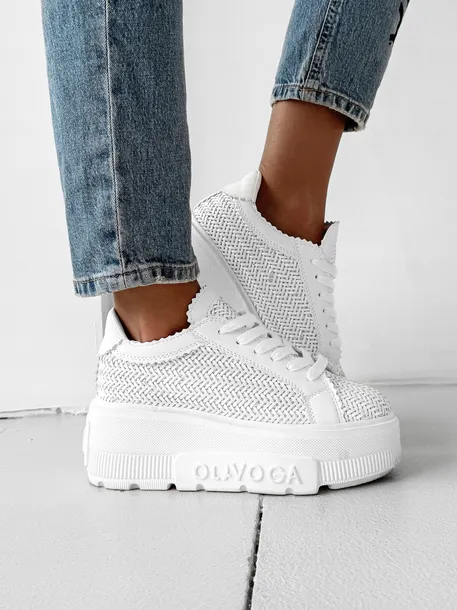 Buty damskie OLAVOGA VACANCY białe 37 SNAKERSY