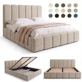 lozko-120x200-tapicerowane-z-pojemnikiem-stelaz-fiora-boucle-woolly