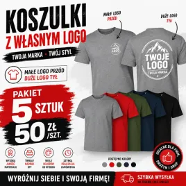 pakiet-5-szt-koszulek-z-nadrukiem
