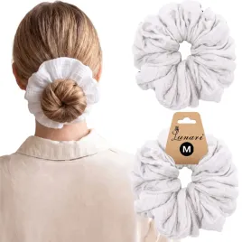 gumka-do-wlosow-frotka-scrunchies-muslin-bawelniany-biala-rozmiar-m