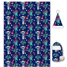 lilo-i-stitch-koc-flanelowy-110x140-cm-z-czapka-stitch