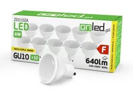 10x-zarowka-led-gu10-8w60w-3000k-barwa-biala-ciepla-230v