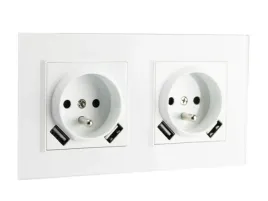 2x-gniazdo-gniazdko-pojedyncze-fi60-4x-usb-z-bolcem-uziemieniem-szklane