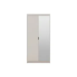 szafa-evora-2d-z-lustrem-bez-piaskowy-90-cm-do-sypialni-garderoby