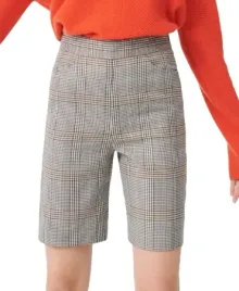maje-checked-szorty-mfpsh00111-r-38