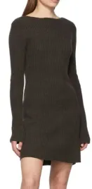 axel-arigato-brown-selva-rib-dress-l