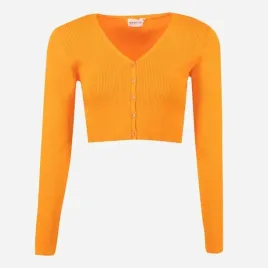 kardigan-damski-dzianinowy-glamorous-gd-00060190-40-pomaranczowy-r42
