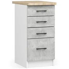 szafka-kuchenna-stojaca-z-blatem-oliwia-40-cm-4-szuflady-biala-beton