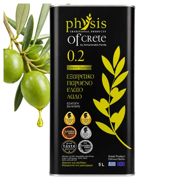 OLIWA Z OLIWEK extra virgin grecka 5l Physis of crete