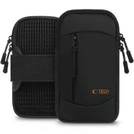 opaska-tech-protect-m6-universal-sport-na-ramie-czarno-pomaranczowa