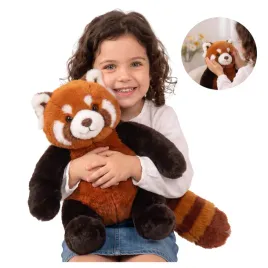mis-obciazeniowy-panda-czerwona-pluszak-przytulanka-ciezkomis-dla-dzieci