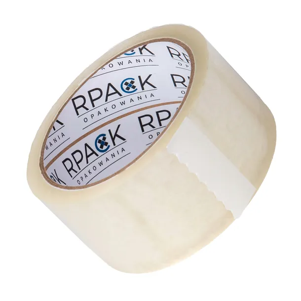 Taśma Pakowa Cicha Klejąca 48mm x 50y Przezroczysta Mocna RPACK 1 szt