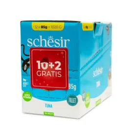 schesir-candb-kot-pouch-tunczyk-filety-galaretka-85g-12szt-display