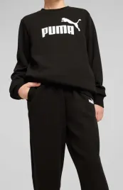 puma-dresy-ess-crew-set-fl-black-white