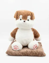 uroczy-pluszowy-piesek-50cm-z-miekkim-kocem-2w1-zestaw-prezentowy
