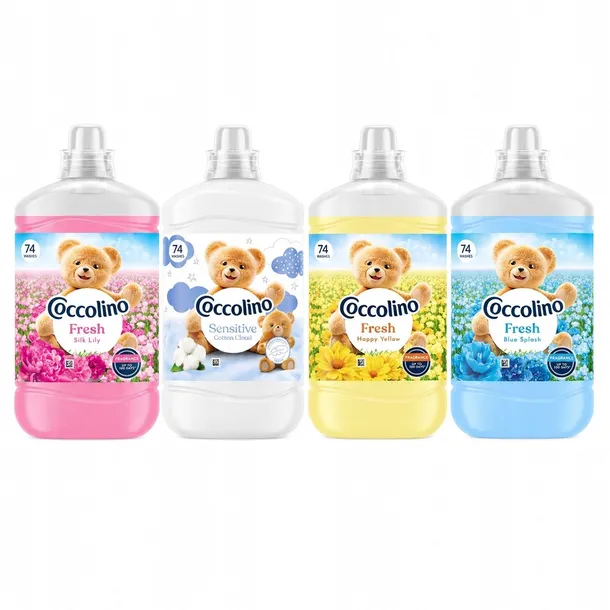 Płyn do płukania COCCOLINO Fresh & Soft Mix 4x 1,702l