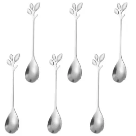 lyzeczki-do-kawy-12-cm-zestaw-6-szt-stal-nierdzewna-ksztalt-liscia-srebrne