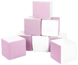 szesciany-zestaw-8-klockow-piankowych-kolor-bialy-rozowy-pastel-5-szt