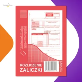 druk-rozliczenie-zaliczki-format-a6-typ-409-5