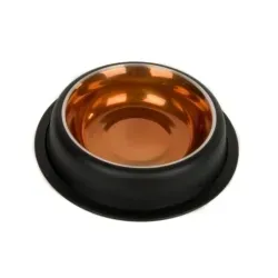 chico-miska-metalowa-na-gumie-dla-psa-miedziana-095l