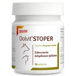 dolvit-stoper-preparat-na-biegunke-dla-psow-i-kotow-dolfos-30-tabl