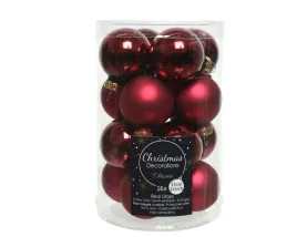 male-bombki-zdobione-choinkowe-szklane-na-choinke-35cm-x16-bordowe-mini