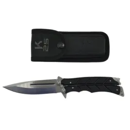 noz-skladany-motylkowy-k25-02263-tactical-black-heavy-balisong-etui-nylon
