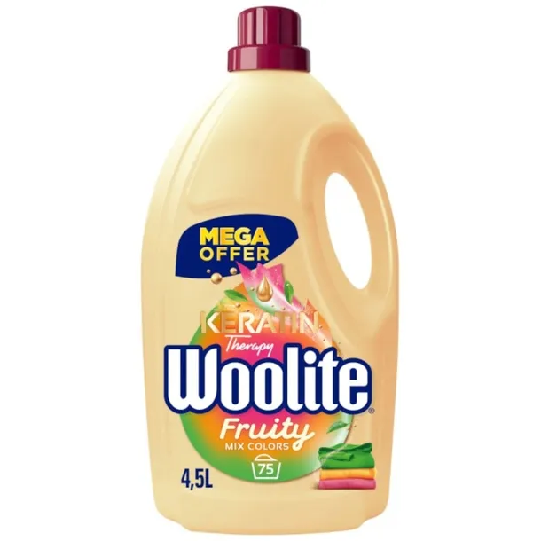 Płyn do prania WOOLITE Keratin Therapy Fruity Color 4,5l