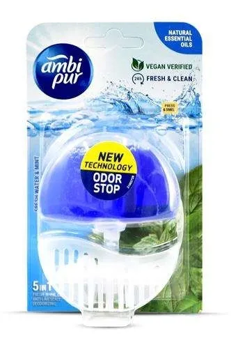 Zawieszka do WC AMBI PUR Fresh Water & Mint 55ml