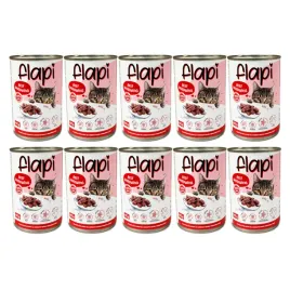 10x-flapi-mokra-karma-dla-kota-kawalki-z-wolowina-w-sosie-415g