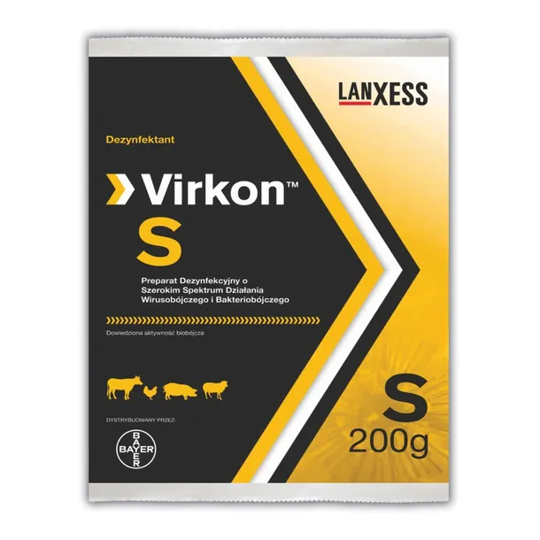 Virkon S 200g Lanxess Preparat Do Dezynfekcji ASF Ptasia Grypa