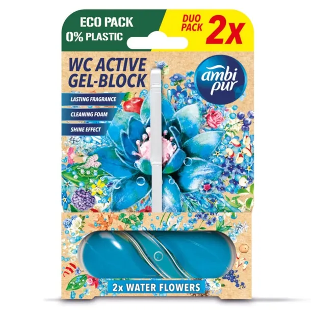 Zawieszka do WC AMBI PUR Water Flowers Duo Pack 2x 45g