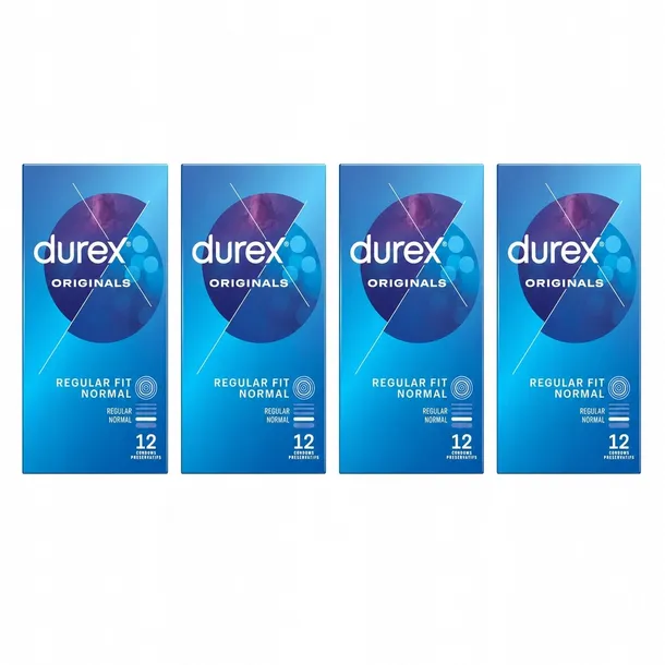 DUREX CLASSIC klasyczne prezerwatywy 36 szt. nawilżane dopasowane