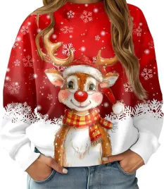 bluza-swiateczna-damska-czerwona-z-reniferem-dlugi-rekaw-xxl