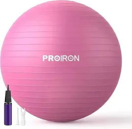 pilka-do-cwiczen-proiron-55-cm-do-jogi-pilatesu-fitnessu-red