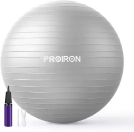 proiron-pilka-do-cwiczen-treningowa-fitnes-65-cm-srebrna-pompka