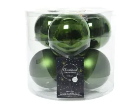 bombki-szklane-zielone-polysk-mat-8cm-6-szt