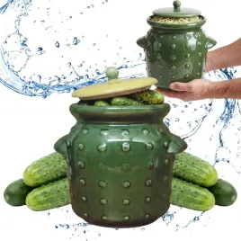 garnek-ceramiczny-25l-kamionka-zielony-fermentacyjny-do-kiszenia