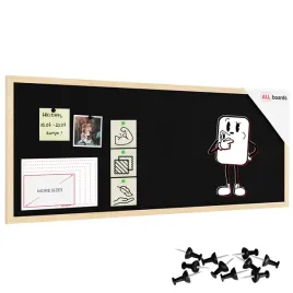 tablica-filcowa-czarna-w-lakierowanej-ramie-drewnianej-100x40-cm