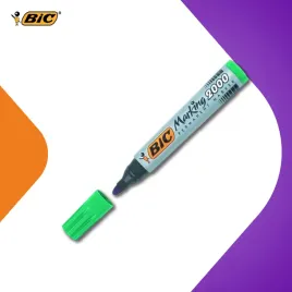 marker-permanentny-bic-2000-okragly-zielony