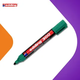 marker-permanentny-edding-300-okragly-zielony