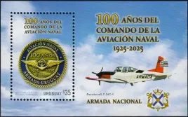 urugwaj-2025-mnh-xf-lotnictwo-marynarki-wojennej