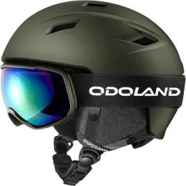 odoland-kask-narciarski-snowboardowy-ciemnozielony-s-54-56-regulowany
