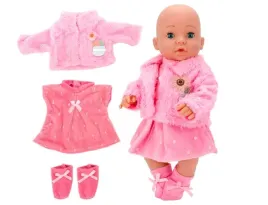 sukienka-dla-lalki-reborn-35-46-cm-rozowa-ubranko-w-owieczki-14-18-cali
