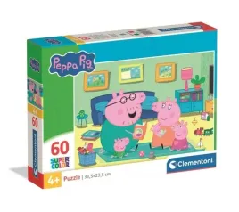 puzzle-60-el-peppa-pig-swinka-peppa-26312-clementoni