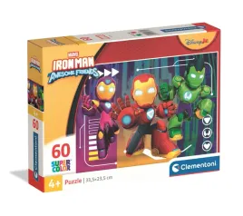 puzzle-dla-dzieci-60-el-iron-man-and-his-awesome-friends-26313-clementoni