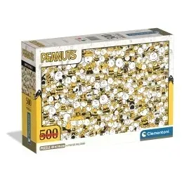 puzzle-500-el-impossible-peanuts-compact-box-35806-clementoni