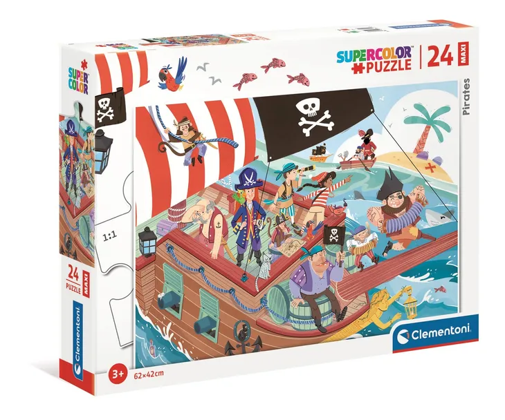 puzzle-24-el-maxi-piraci-material-karton