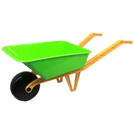 duza-taczka-dla-dzieci-zielona-ogrodowa-do-piasku-plazy-70-cm-prod-polski