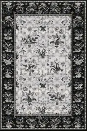 dywan-welniany-do-salonu-olandia-czarny-isfahan-100x180-cm